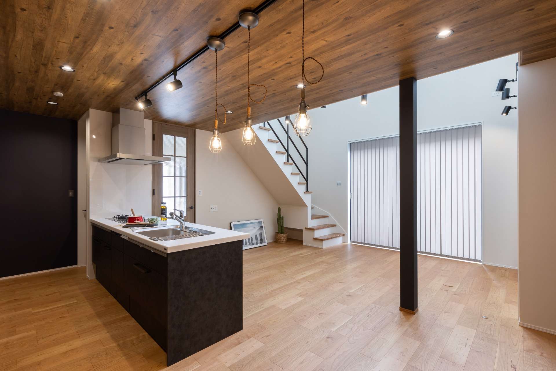 ヴィンテージスタイルの造作ハウス