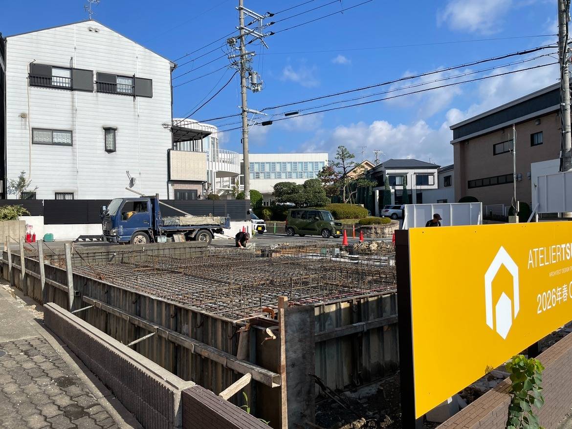 【新社屋工事】基礎工事順調です🤩