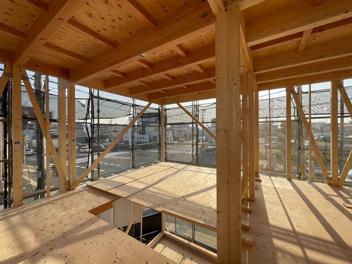 【新社屋工事】無事に上棟が終わりました🙌