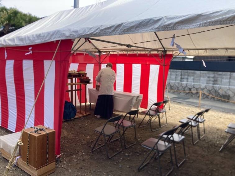 地鎮祭を行いました！