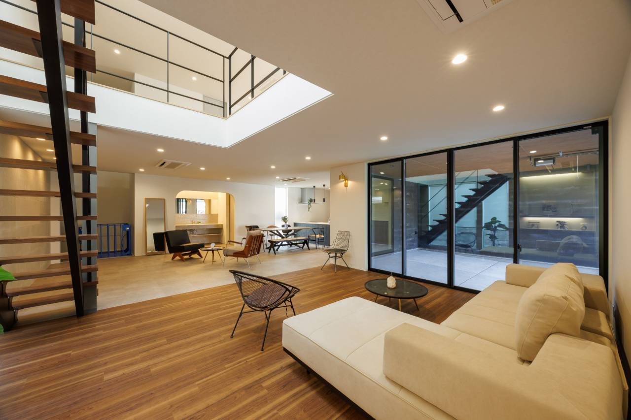 圧倒的で開放的なくらし